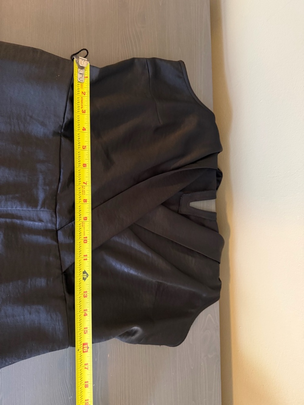 LOFT Black Satin Halter Wrap Jumpsuit NEW - Picture 7 of 10